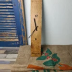 Wanduhr aus Weinfassdaube für Weinliebhaber | 60 x 10 cm | Lasergravur